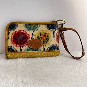 Fossil Multicolor Wristlet Clutch ♥️☀️